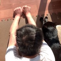 腕をピーン！