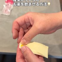 薬を飲ませるときは…