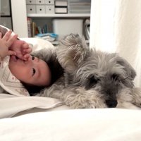 寄り添ってまったり♪