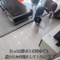 外をチェックしていた！！