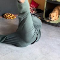 思い切り引っ張る！！