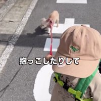 テクテク…