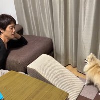 ボールを取ってもらいたいクララちゃん5