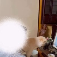 お仏壇の前でも…