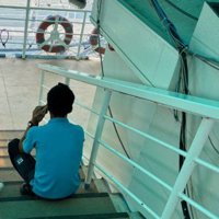 多忙な館長さんに…