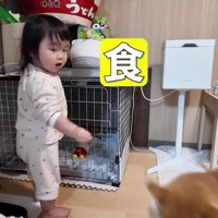 おやつを食べさせた！！