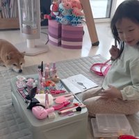 お化粧ごっこスタート♪