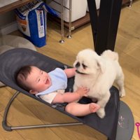 ニコニコの満面笑顔！