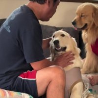 仲睦まじいご家族なのでした♡