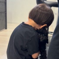 「会いたかったよ」と再びハグ