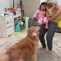 嬉しそうなほのちゃん