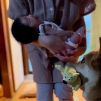 赤ちゃんとの初対面