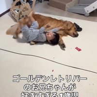 嬉しそうな息子さん