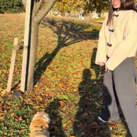 お散歩中のチャックくん5