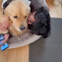 優しく寄り添うニカ丸ちゃん