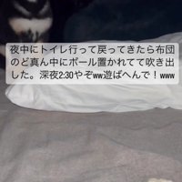 ボールがポツンと置かれていた