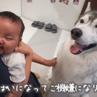 ミルクの付き添い、大成功♡