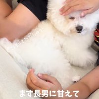 お兄ちゃんが帰宅時のエマくん＆ハルくん9