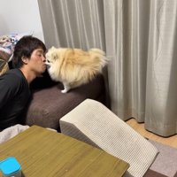 ボールを取ってもらいたいクララちゃん8