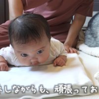赤ちゃんは真剣な顔つきに！