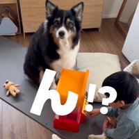 何かに気付いたママ
