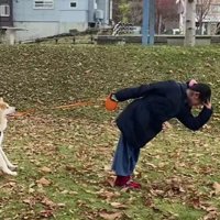 飼い主さんがマイケル化！？
