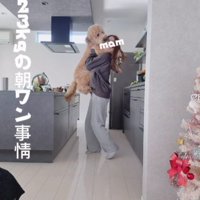 思わずバランスを崩すママ