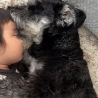 おでこにチュー♡