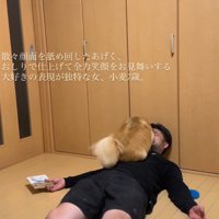 パパが大好きな小麦ちゃん