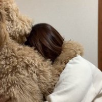 頭をなめるカムくん