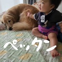 餅つきしてる…♪