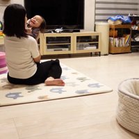 モモ子ちゃんと遊ぶのが日課