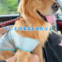 「楽しみだな～」とお目目をキラキラ