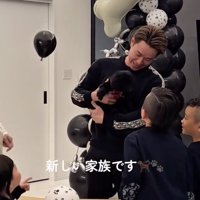 べべさん、お迎えの瞬間