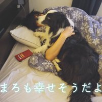 まろ君も一緒に寝る気満々！？