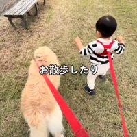 散歩するふたり