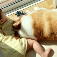 その後も寄り添って過ごす2人♡
