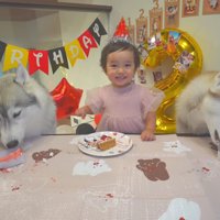 2歳の可愛い女の子に！