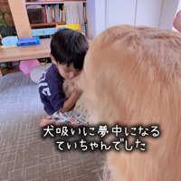 帰宅した男の子とエルくん7