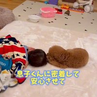 男の子を心配するレオくん4