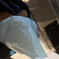 ビニール袋を被ったうーろんくん1