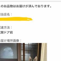 荷物が写されていると思ったら…