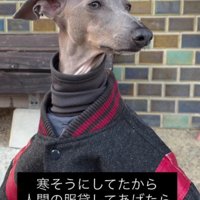 上着を貸してあげた