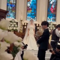 抱っこされる犬2