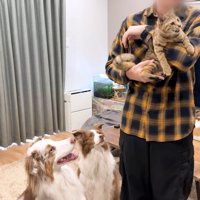 たまちゃんに釘付け