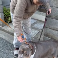 優しく撫でてくれた♡