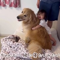 「一緒に寝たい」