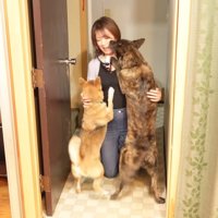 歓迎されるえりこさん