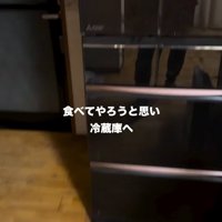 冷蔵庫へ向かう投稿主