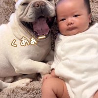 大きなあくび！